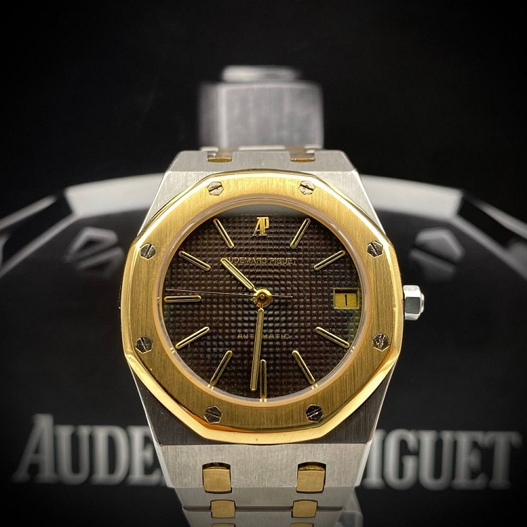 AUDEMARS PIGUET Vintage 1970 ROYAL OAK 18ct GOLD And STEEL 35 Mm ...