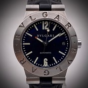 bulgari modern 1997 diver ref lc 35 s steel 4