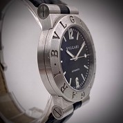 bulgari modern 1997 diver ref lc 35 s steel 5