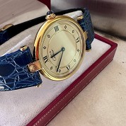 cartier vintage vendome must lady 30mm quartz vermeil 2