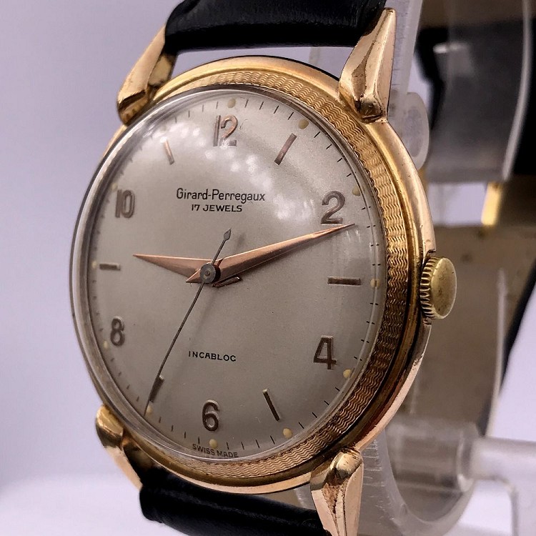 GIRARD PERREGAUX Vintage JUMBO Gold Plated Cal 561 37mm