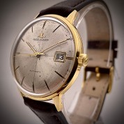 jaeger le coultre vintage 1963 jumbo auto k881 gold 18ct 2