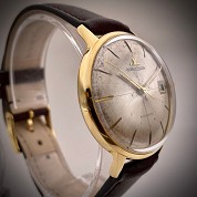 jaeger le coultre vintage 1963 jumbo auto k881 gold 18ct 5