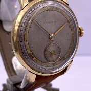 longines vintage 1945 huge calatrava gold 18ct style 35 mm ref 5539 89 cal 1268z 3