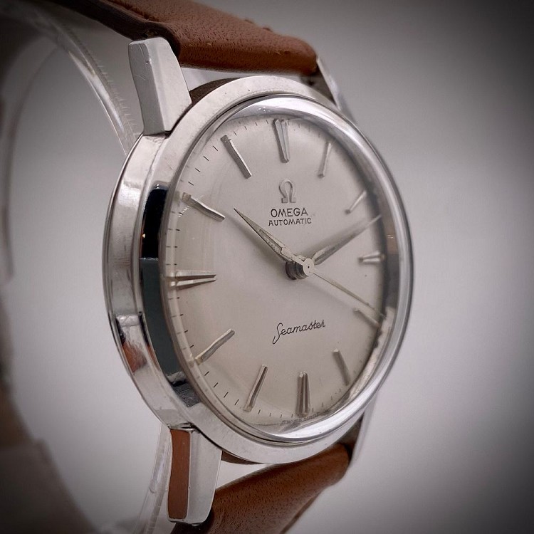 1960 SS Omega Seamaster Cal.591 ref 14704 Watch 海外 即決-