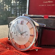 omega vintage 1962 piepan constellation ref 14902 62sc with silver box 6