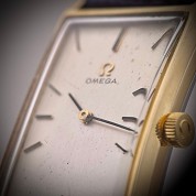 omega vintage 1965 design meca gold plated ref 111016 cal 620 jumbo 44 mm 3