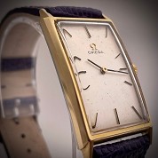 omega vintage 1965 design meca gold plated ref 111016 cal 620 jumbo 44 mm 5