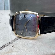 omega vintage 1966 rectangular grey dial 2