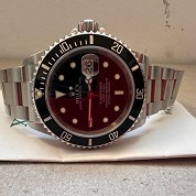 rolex 2005 vintage submariner date 16610 steel serial d with orig paper 3