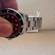 rolex 2005 vintage submariner date 16610 steel serial d with orig paper 6