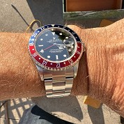 rolex modern 1998 gmt ii ref 16710 serial a 40mm full set free pepsi insert 4