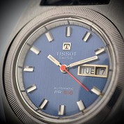 tissot vintage diver blue dial model pr516 3